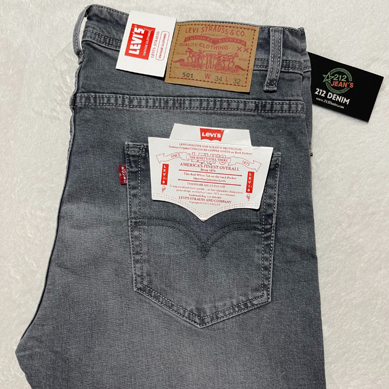 501 Gris Clair - coupe normale