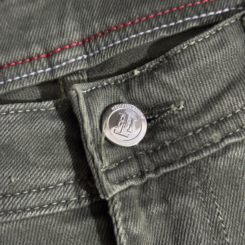 Tommy Hilfiger Vert Kaki - Coupe Droite