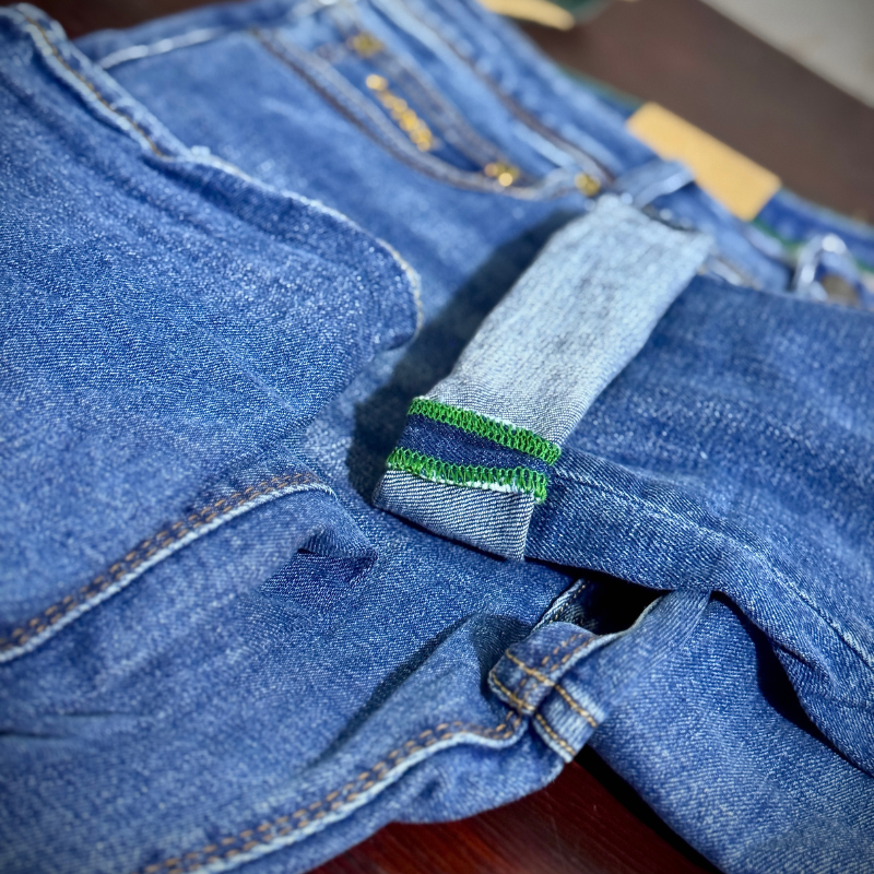 🐊 Lacoste Bleu Délaver 2 - coupe normale