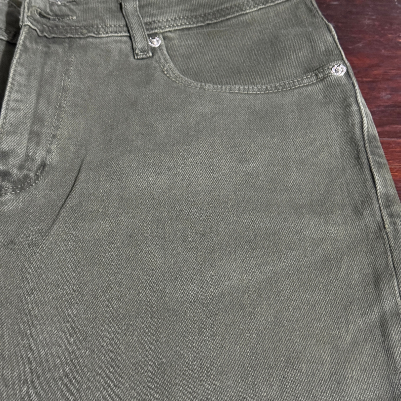 Tommy Hilfiger Vert Kaki - Coupe Droite