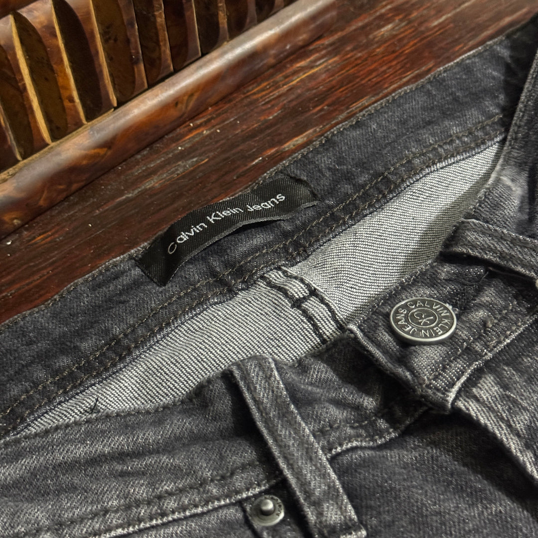 Calvin Klein Gris délaver - coupe slime