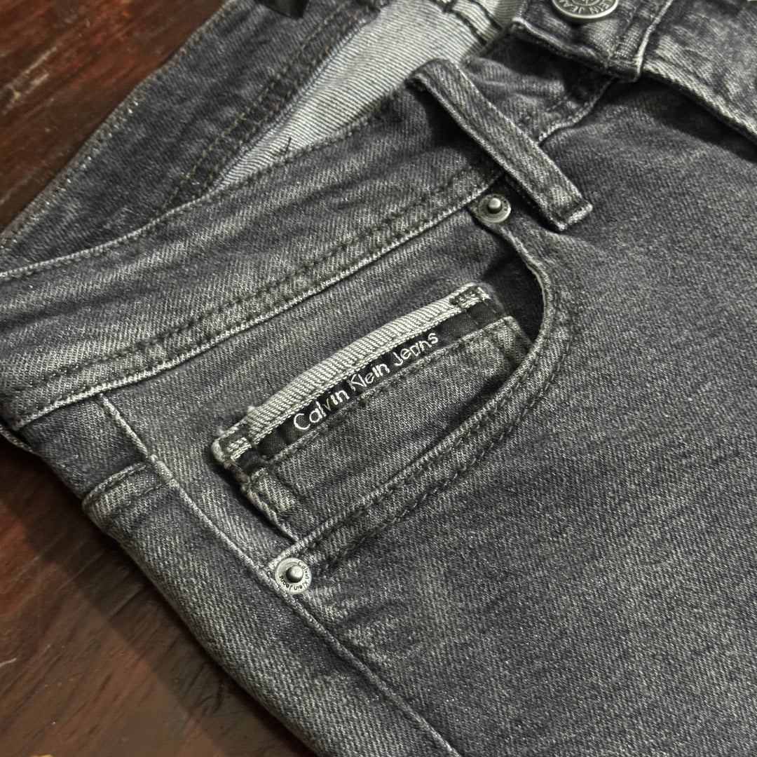 Calvin Klein Gris délaver - coupe slime