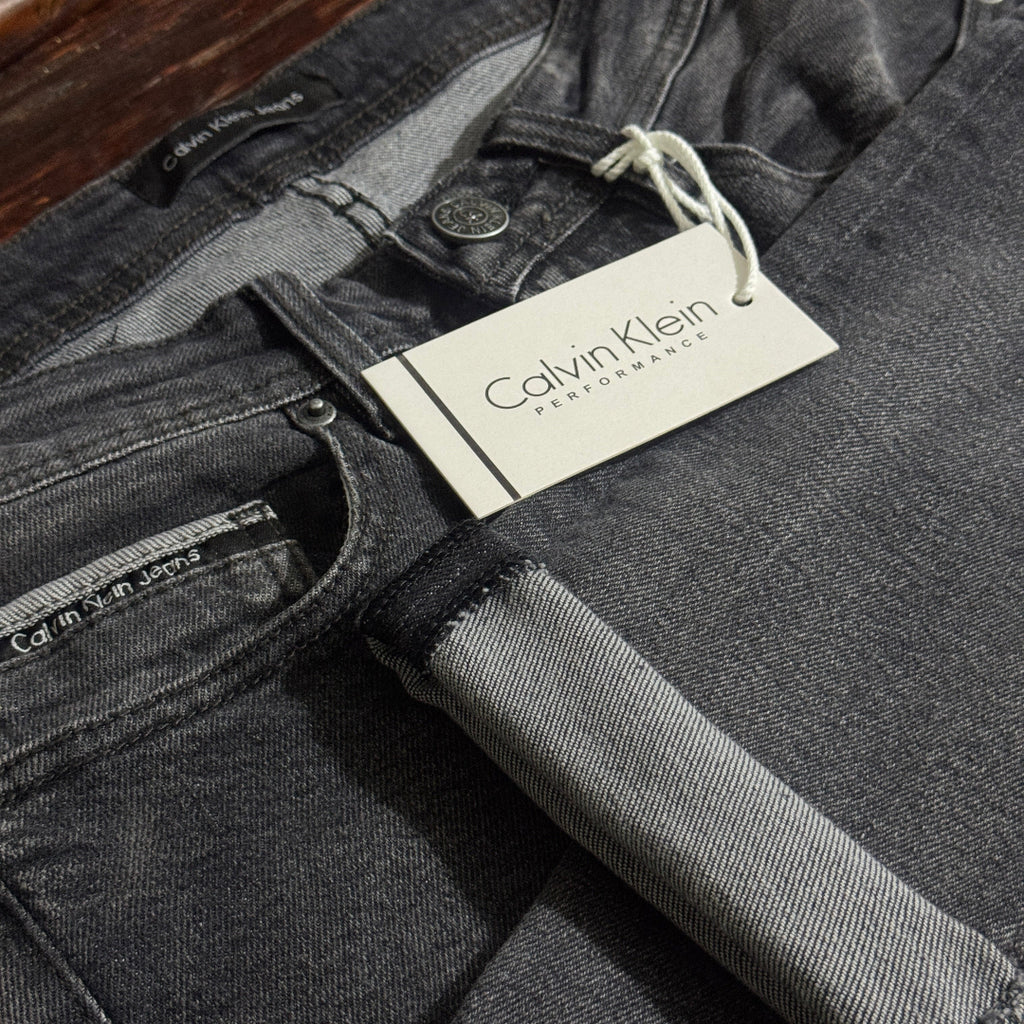 Calvin Klein Gris délaver - coupe slime