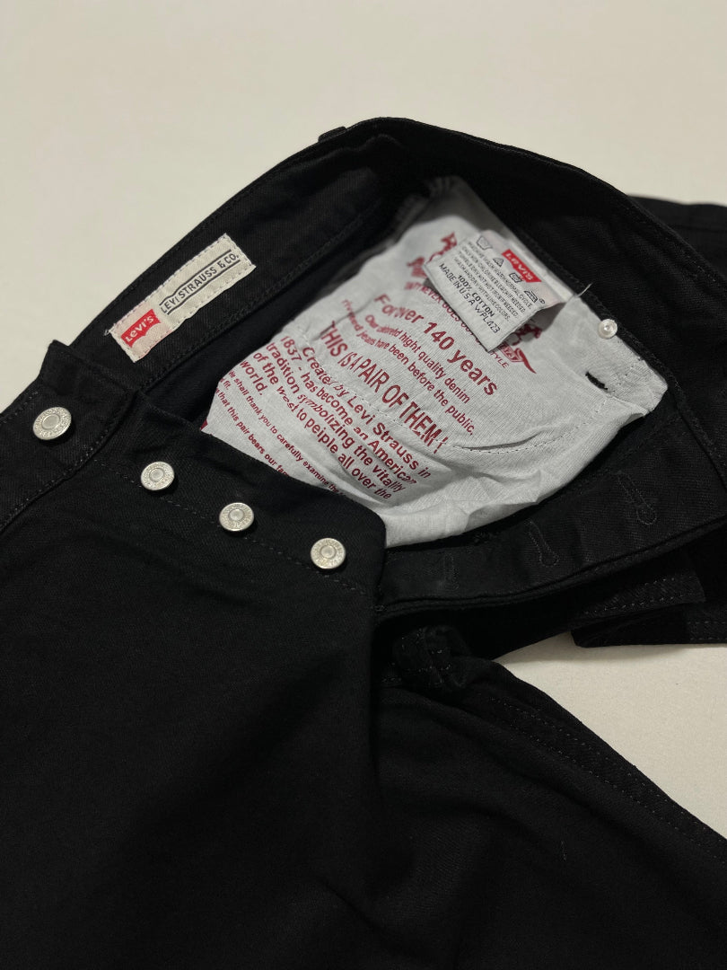 501 Noir Corbeau - coupe normale