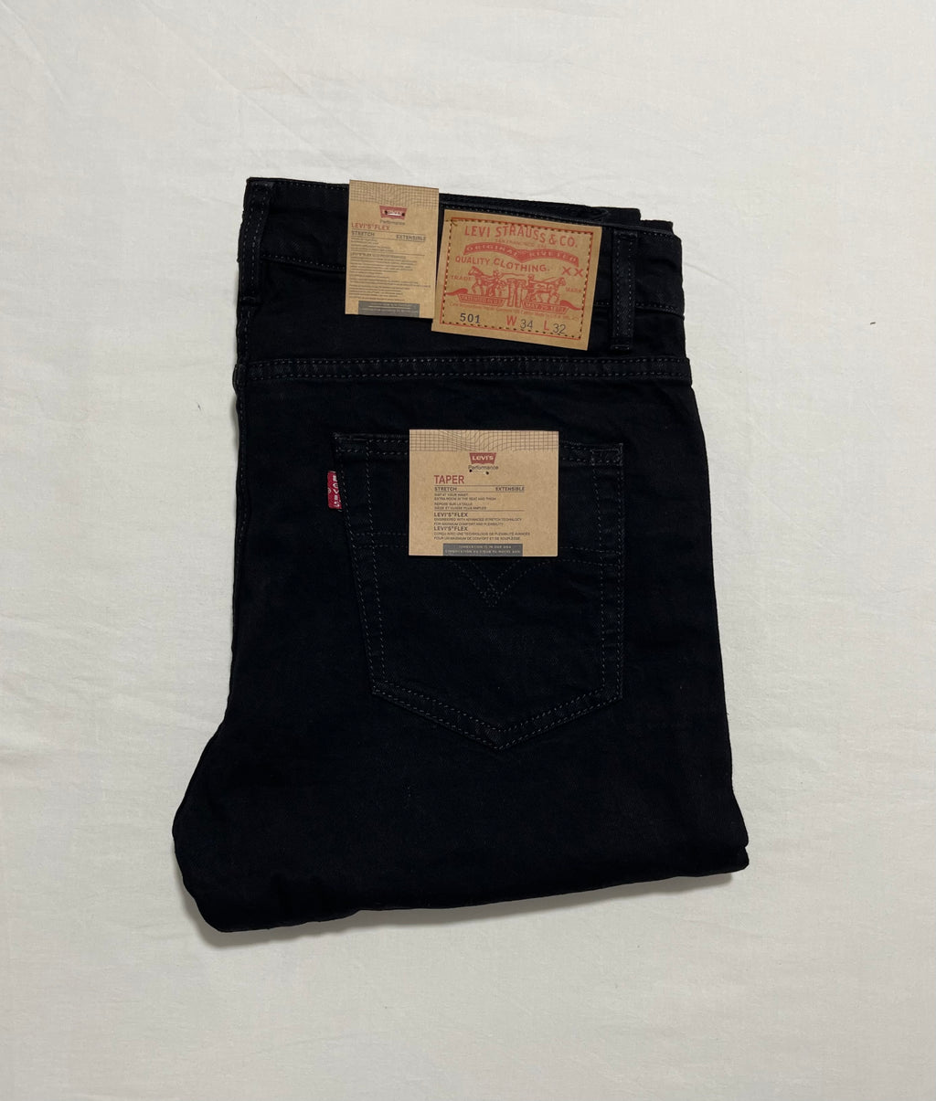 501 Noir Corbeau - coupe normale