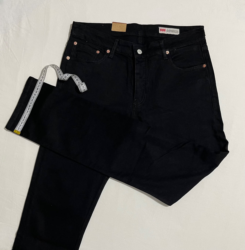 501 Noir Corbeau - coupe normale