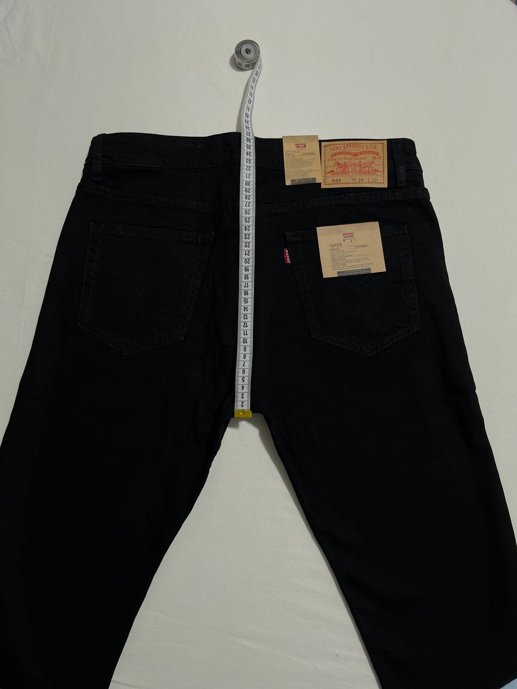 501 Noir Corbeau - coupe normale