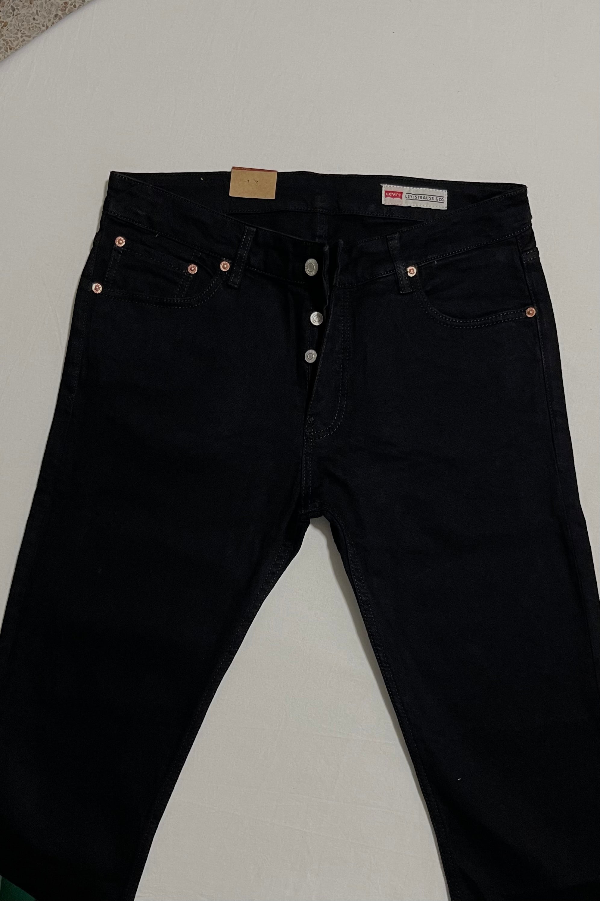 501 Noir Corbeau - coupe normale