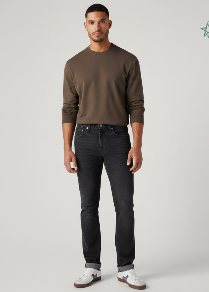 511 Gris Clair - coupe slime Image principale du produit